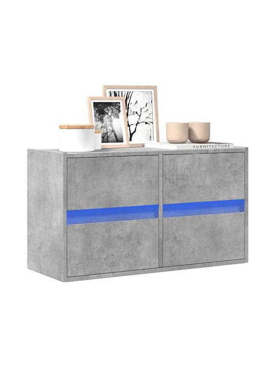 TV Stand Gray M80xD31xH45cm