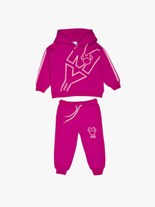 Sprint Kids Sweatpants Set Violet