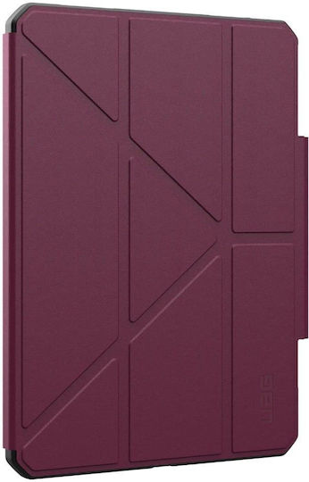 UAG Flip Cover Durable Burgundy (Apple iPad Air 11" 2024 (6 gen)) 124474119049