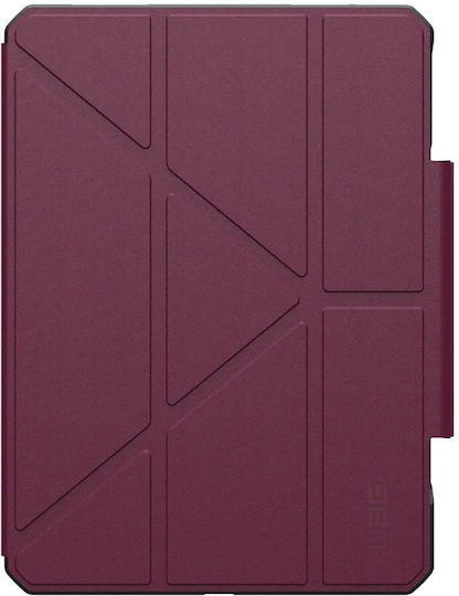 UAG Flip Cover Durable Burgundy (Apple iPad Air 11" 2024 (6 gen)) 124474119049