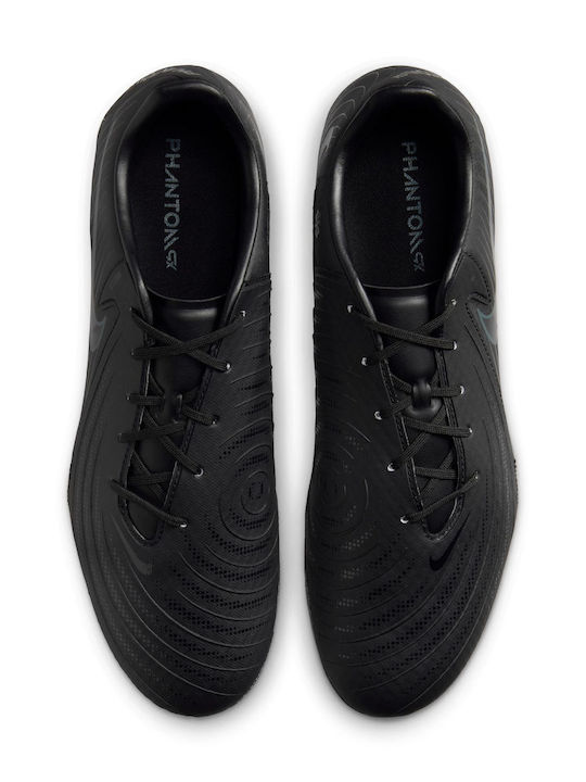 Nike Phantom GX 2 Academy Football Shoes with Cleats Black