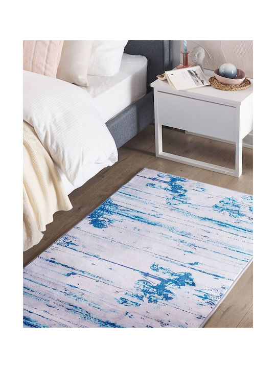 Beliani Burdur Αντιολισθητικό 80x150cm Blue