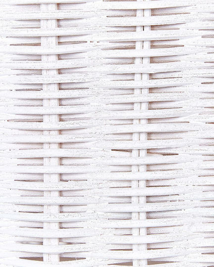 Beliani Children's Storage Basket Made of Straw White