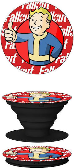 Koupakoupa Pop-Socket Für Handy Fallout Vault Boy KP_26027_Pop-Socket Schwarz