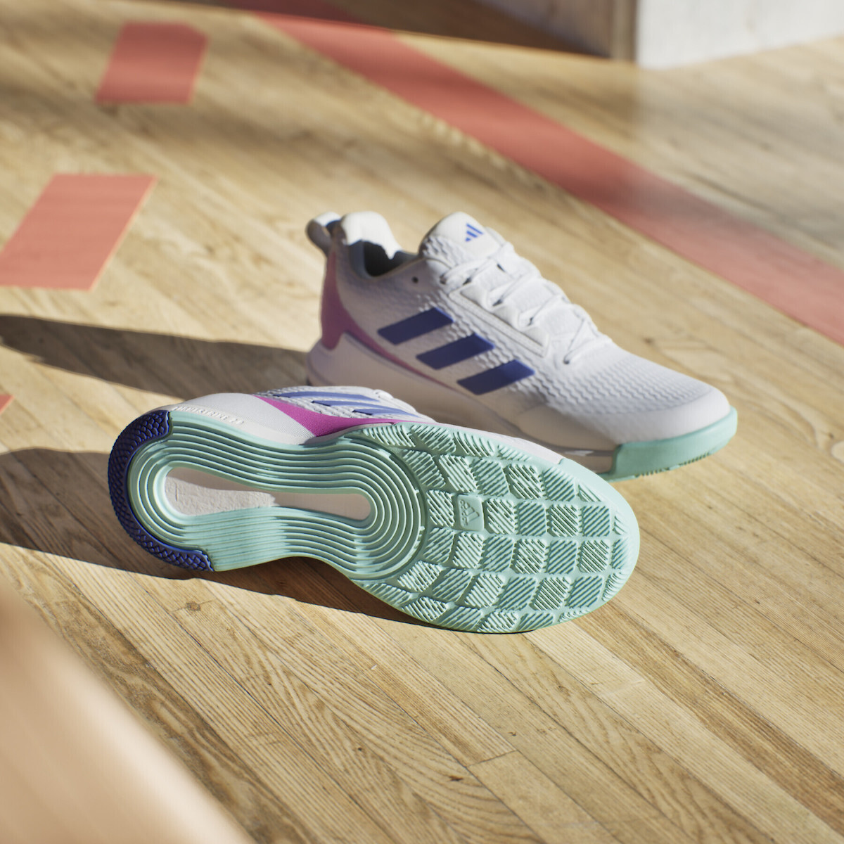 adidas Novaflight 2 ID8554 Femei Pantofi sport Volei White / Sea