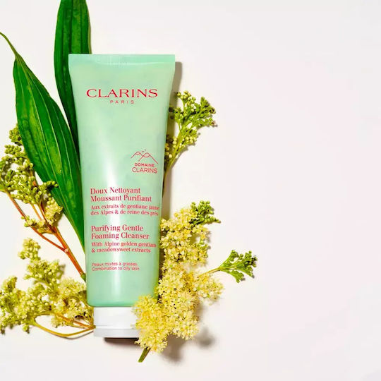 Clarins Gentle Purifying Spumă Curățare Față 125ml