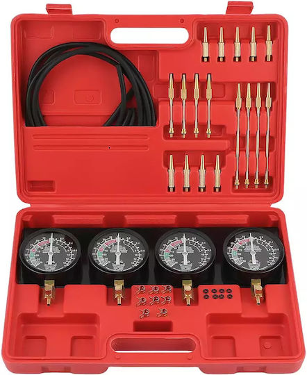 Universal Carburetor Synchronizer Kit High Precision Gauges Complete Tool Set