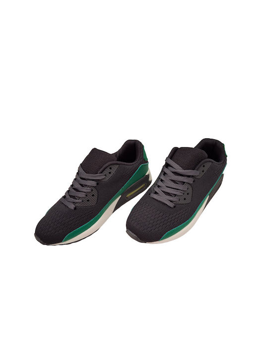 Atlanta Bărbați Anatomici Sneakers Black-green