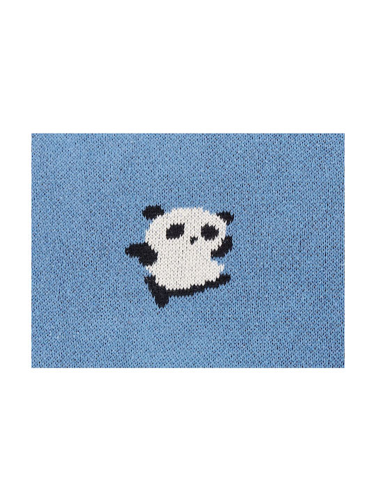 Beliani Blue Kids Blanket 130x170cm