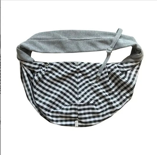 Dog Cat Carrier Polyester Fabric 2-Sided Up to 6.5 kg M50xW20xH75cm Beige