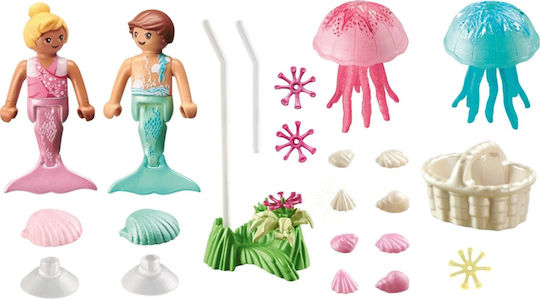 Playmobil Princess Magic Small Mermaids and Jellyfish for 4-10 years old