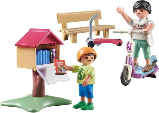 Playmobil MyLife Outdoor Replacement Library for 4-10 years old
