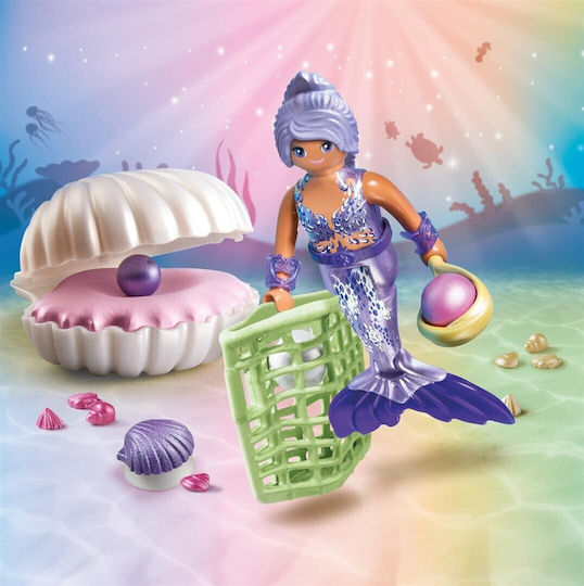 Playmobil Princess Magic Mermaid Shell of Pearls for 4-10 years old