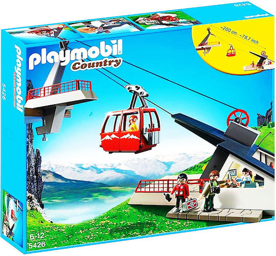 Playmobil Land Seilbahn in den Alpen für 6-12 Jahre