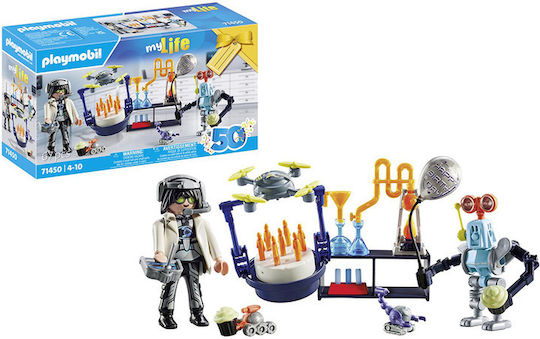 Playmobil MyLife Party At The Mad Scientist's Lab for 4-10 years old