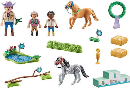 Playmobil Horses Of Waterfall Equestrian Competitions for 4-10 years old