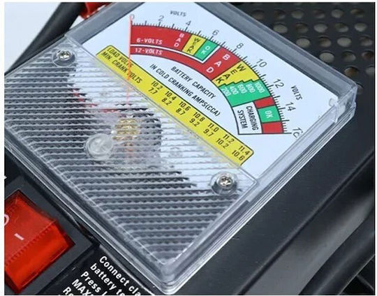 Andowl Q-X17 Αναλογικό Battery Tester με Κροκοδειλάκια