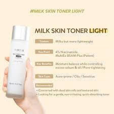 Tirtir Milk Skin Loțiune Tonifiantă pentru Față cu Orez, Centella Asiatica și Ceramide 150ml