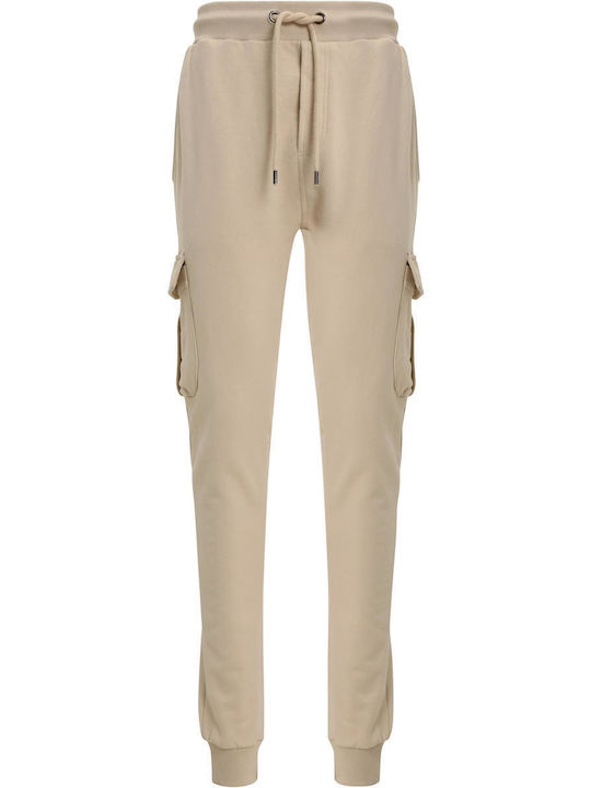 Def Pantaloni de trening Creme