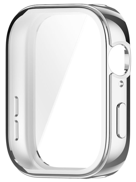 Silikonhülle in Silber Farbe für Huawei Watch Fit 3 - Huawei Uhr Fit 3 Silikonhülle in Silber Farbe für Huawei Watch Fit 3 - Huawei Uhr Fit 3