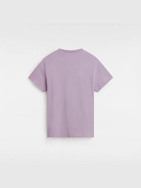 Vans Kids T-shirt Lilac Flying V Crew