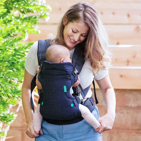 Κλασικός Μάρσιπος Baby Carrier 4 in 1 Μαύρο με Μέγιστο Βάρος 15kg