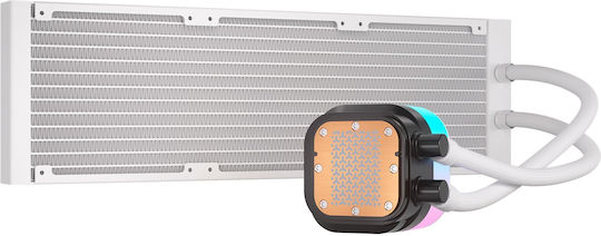 Corsair ICUE LINK TITAN 360 RX RGB Water Cooling AIO CPU With 3 Fans 120mm White