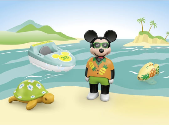 Playmobil Junior Mickey Mouse and his Chris-Craft for 1-4 years old