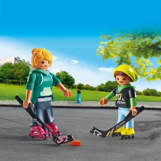Playmobil Двойна опаковка Играчки Roller Hockey за 4-10 години