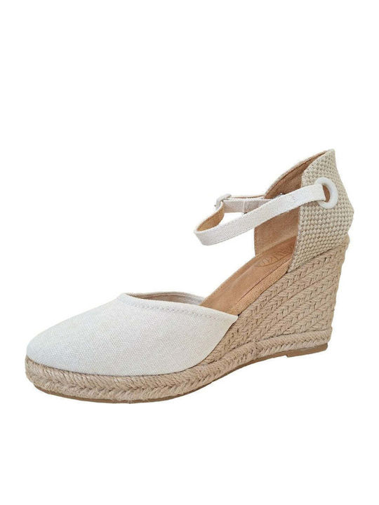 Damenplattformen im Espadrilles-Stil Khaki