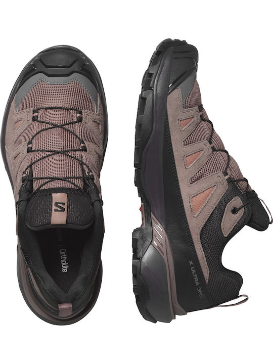 Salomon X Ultra 360 LTR Γυναικεία Ορειβατικά Gore-Tex Καφέ Salomon X Ultra 360 LTR Γυναικεία Ορειβατικά Gore-Tex Καφέ