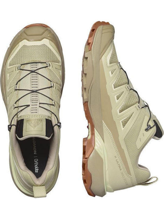 Salomon X Ultra 360 Edge Men's Hiking Shoes Beige