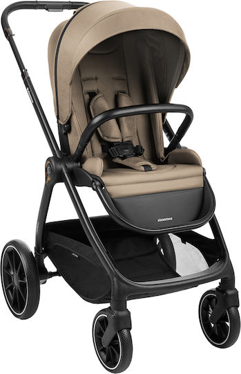 Kikka Boo Modena Verstellbar 3 in 1 Baby Kinderwagen Geeignet für Neugeborene Beige 10kg