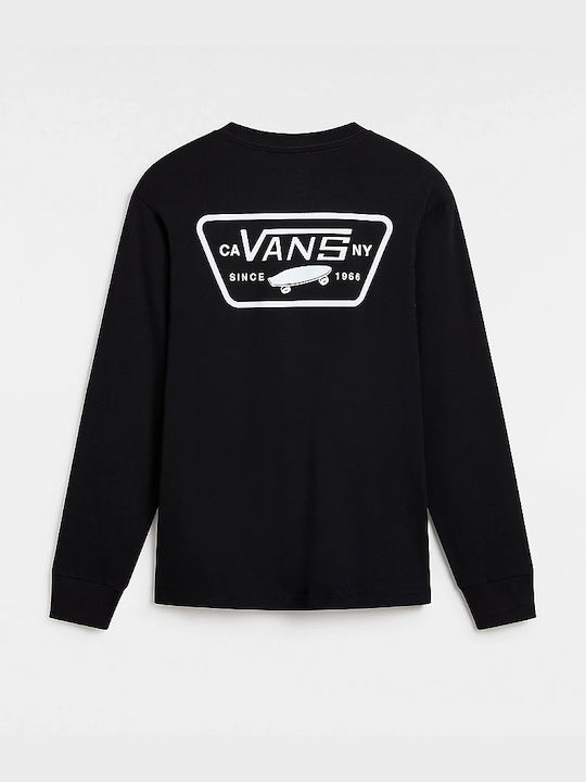 Vans Bluză pentru copii Cu mâneci lungi Negru