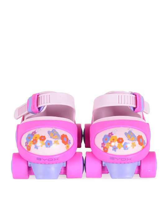 Byox Quad Rollers Ροζ Παιδικά