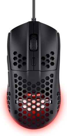 Trust GXT 928 Helox RGB Gaming Gaming Maus 6400 DPI Schwarz