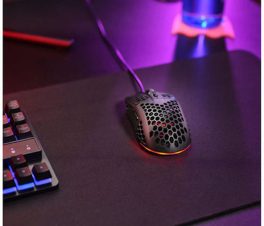 Trust GXT 928 Helox RGB Gaming Gaming Maus 6400 DPI Schwarz