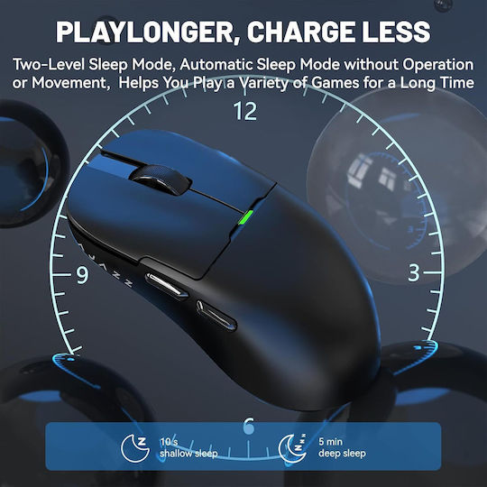 Ajazz AJ159 P Gaming Mouse 26000 DPI Negru