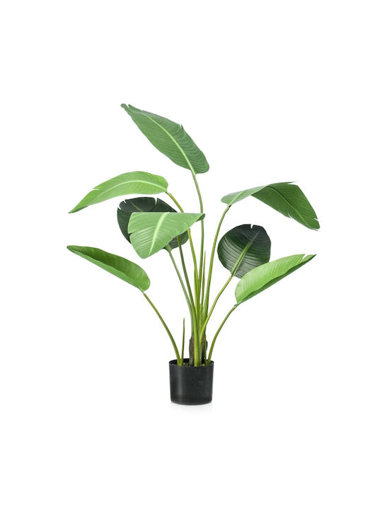 Emerald Artificial Plant in Pot Bird of Paradise Green 120cm