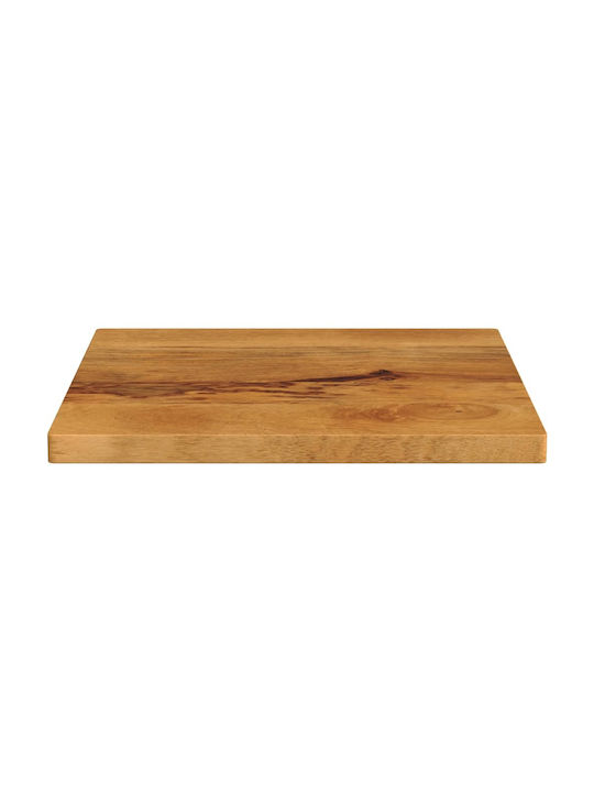 vidaXL Square Table Surface made of Solid Wood Mango - Brown 60x60x2.5cm 371596 1pcs