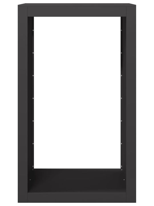 vidaXL Metallisch Regal Holzlagerung 60x40x100cm
