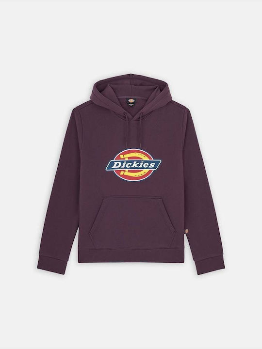 Sweatshirt with Hood Plum