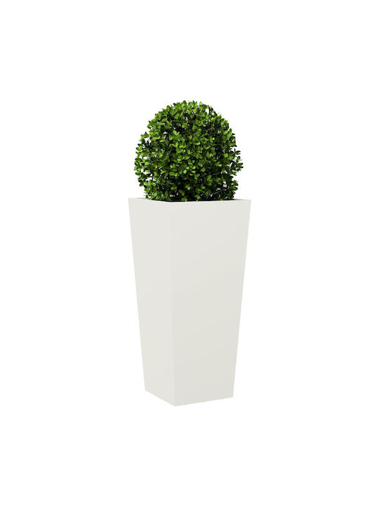 vidaXL Planter Box 35x75cm White 851082