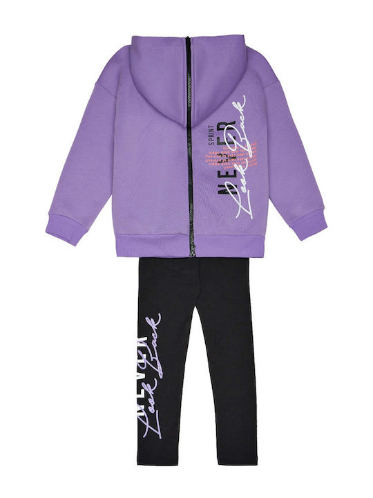 Sprint Kinder Sweatpants Set - Jogginganzug Light Purple