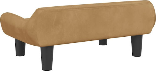 Sofa Braun 70x40x24cm 1Stück