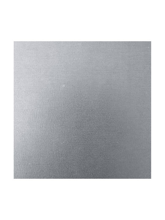 vidaXL Planter Box Metallic Silver 46x40x45cm.