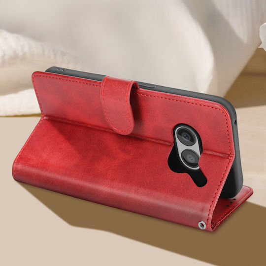 Wallet Δερματίνης Κόκκινο (Nothing Phone 2)