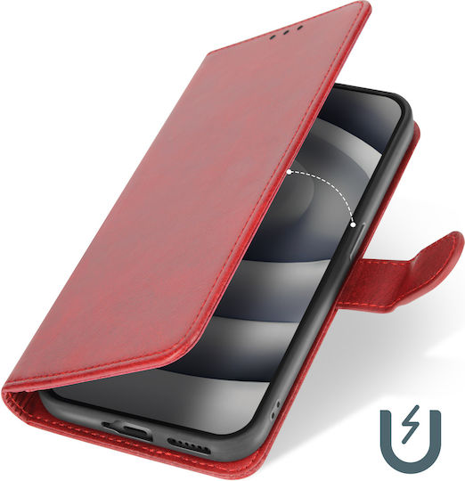 Wallet Δερματίνης Κόκκινο (Nothing Phone 2)