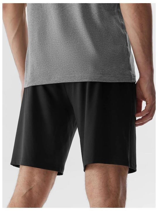 4F Sportliche Herrenshorts BLACK