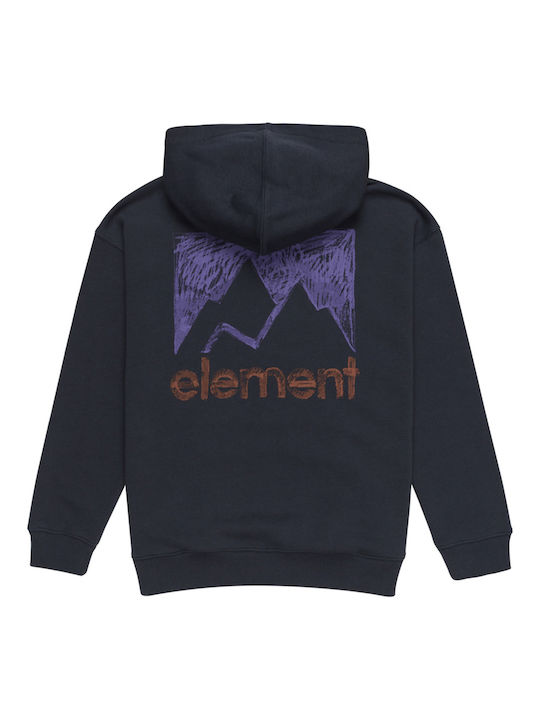 Element Cardigan pentru copii din material frotirat Albastru